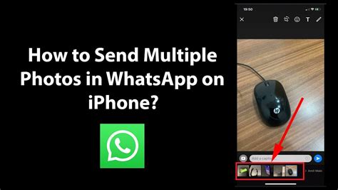 Sending Multiple Photos as Individual Messages. Open the WhatsApp conversation where you want to send multiple photos. Tap the chat input field to bring up the keyboard. Tap the attachment icon (paperclip or camera icon). Select “Gallery” or “Photos.”. Navigate to the folder containing the photos you want to send.